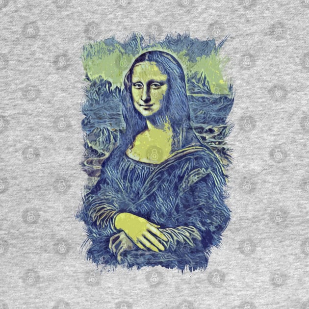 Mona Lisa Smile / La Gioconda / Leonardo Da Vinci / Abstract Fan Art #02 by Naumovski